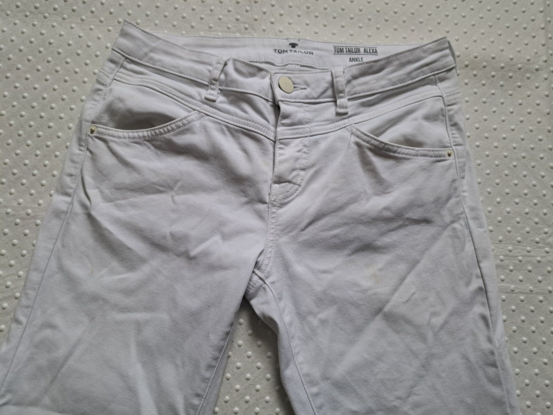 Tom Tailor Jeans: Tom Tailor Alexa Damenjeans weiss Gr. 29 – Usato da Gysenstein venduto da joshuas81 1