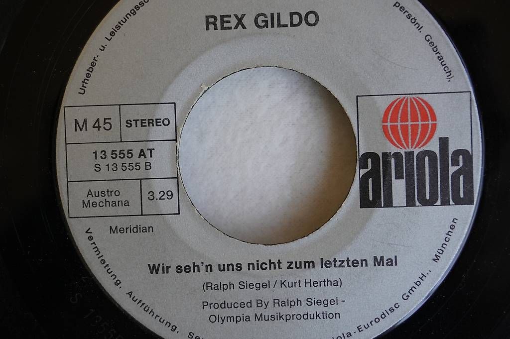 Schallplatten: Rex Gildo – Gebraucht aus Kräiligen von bero65 1