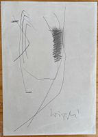 Original Entwurf für Lithografie von Oscar Wiggli (ID b3734)