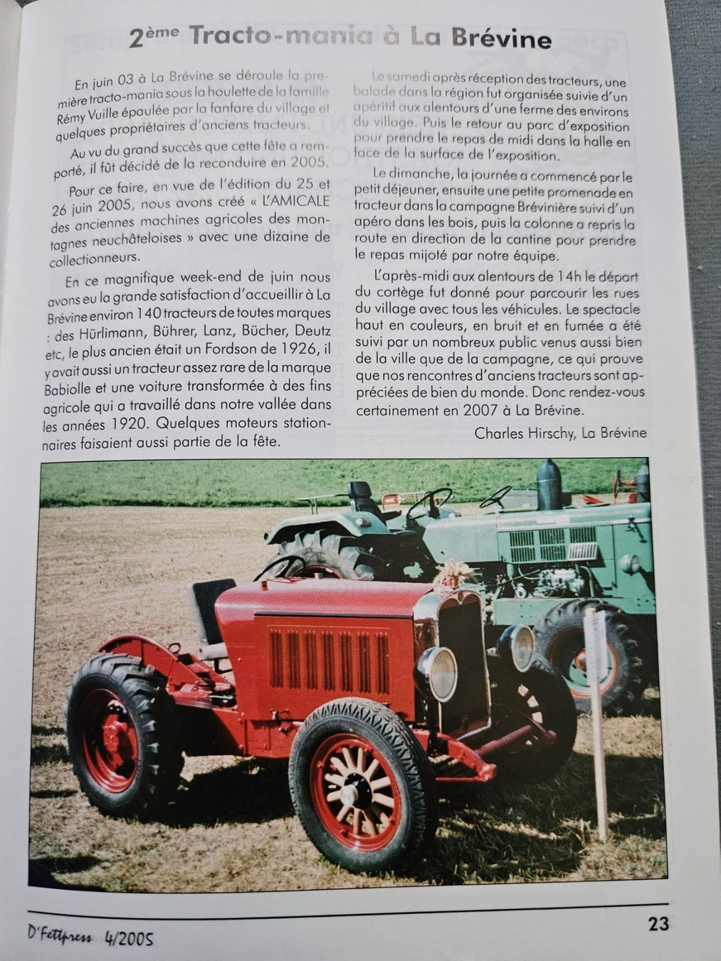 Fordson Traktoren: D Fettpress 4/05 Fordson Dexta xb – Gebraucht aus Flawil von sr1_f6st 2