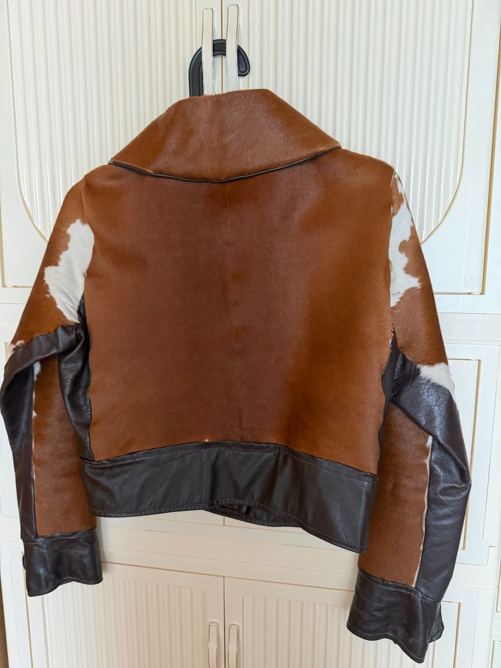 Jacken: Lederjacke Fellmix braun Grösse S – Gebraucht aus Brunnenthal von Eco07 3