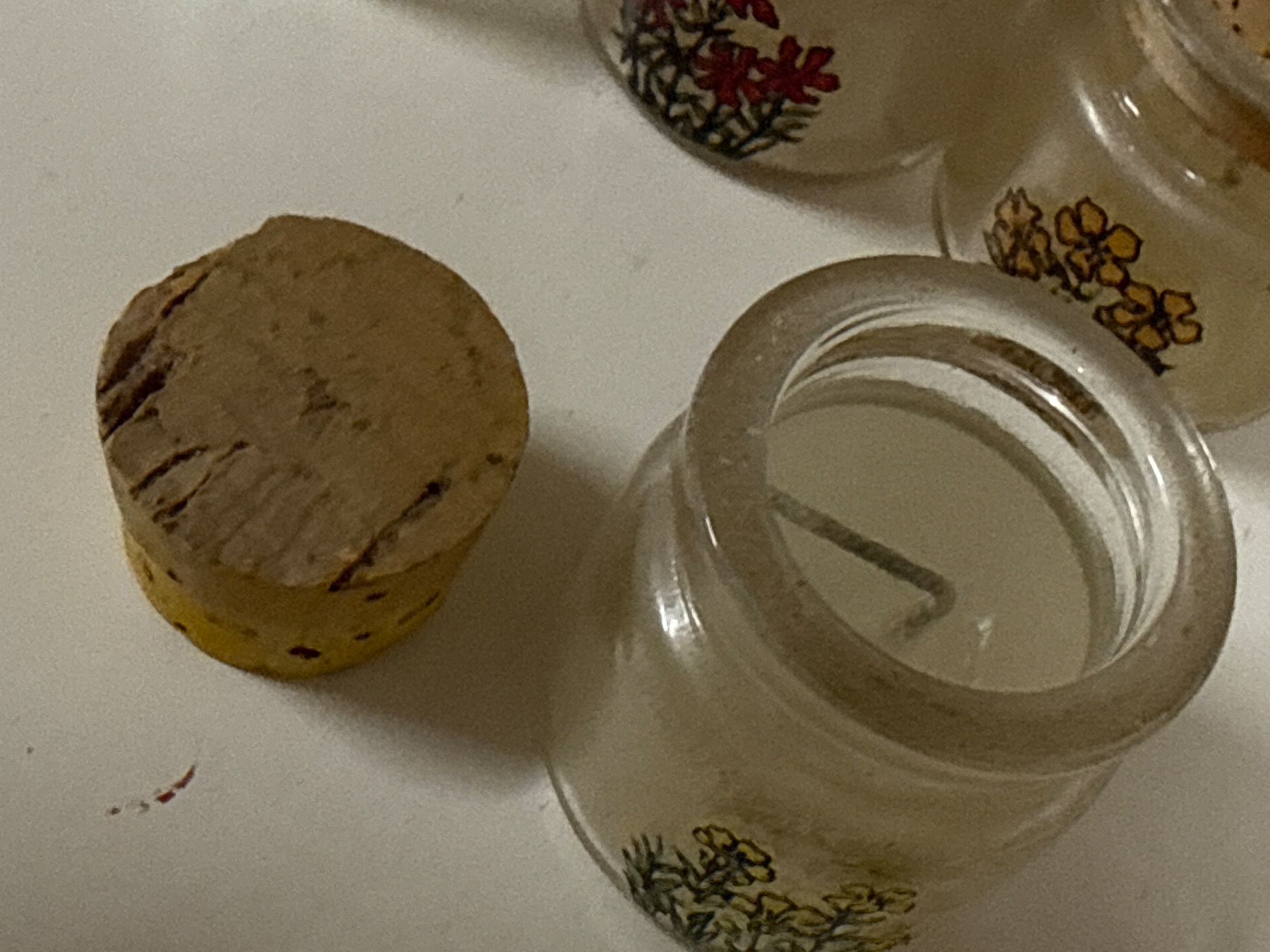 Candele: 4 Minikerzen im Glas, 4x3 cm – Usato da Amriswil venduto da used2use 2