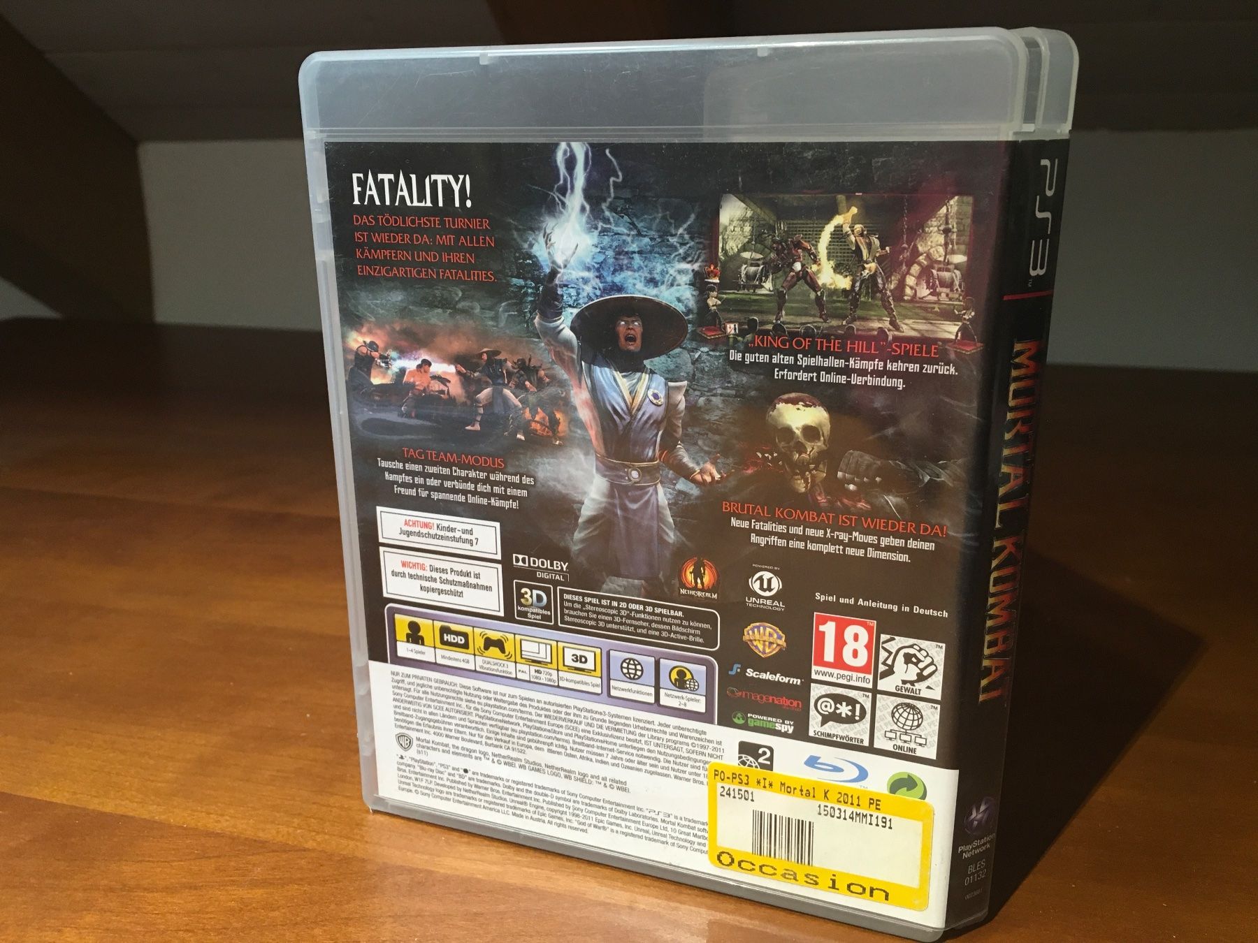 Giochi: Mortal Kombat - PS3 – Usato da Wohlen AG venduto da PrivatSammlung 1
