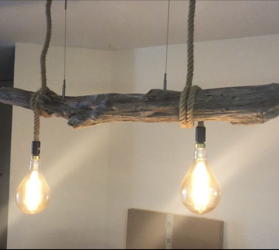 Lampadari & plafoniere: Schwemmholz Lampe – Usato da Olten venduto da Lara1967