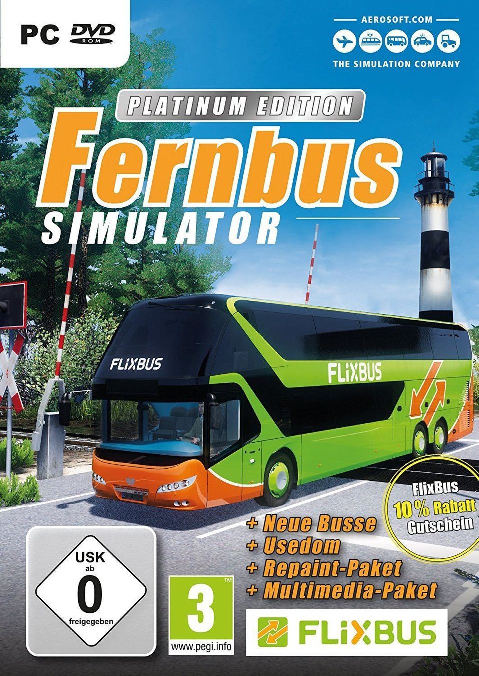 Giochi: Fernbus Simulator  Platinum Edition (PC 2017 Steam Key Code) – Nuovo (secondo la descrizione) da Bad Säckingen venduto da ms-spiele-keys