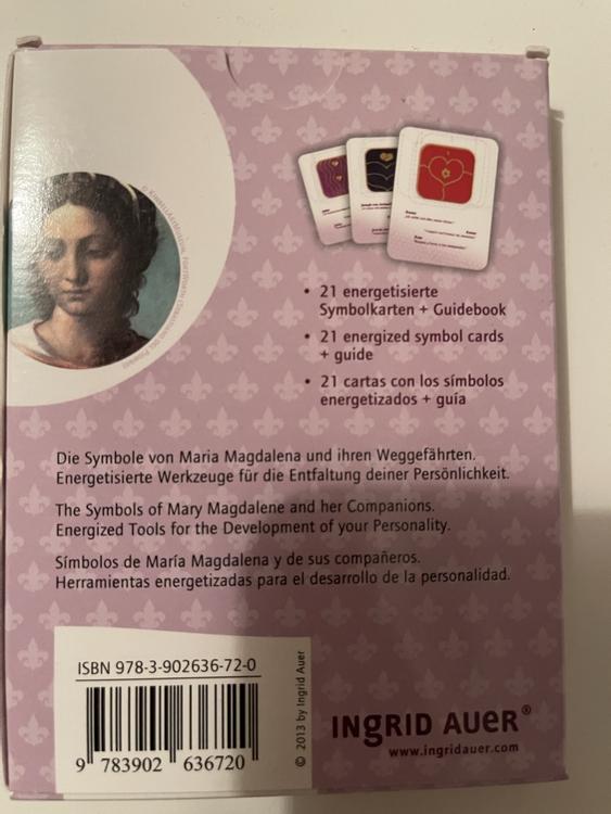 Ingrid Auer Kartenset Die Symbole Von Maria Magdalena Kaufen Auf Ricardo 7928