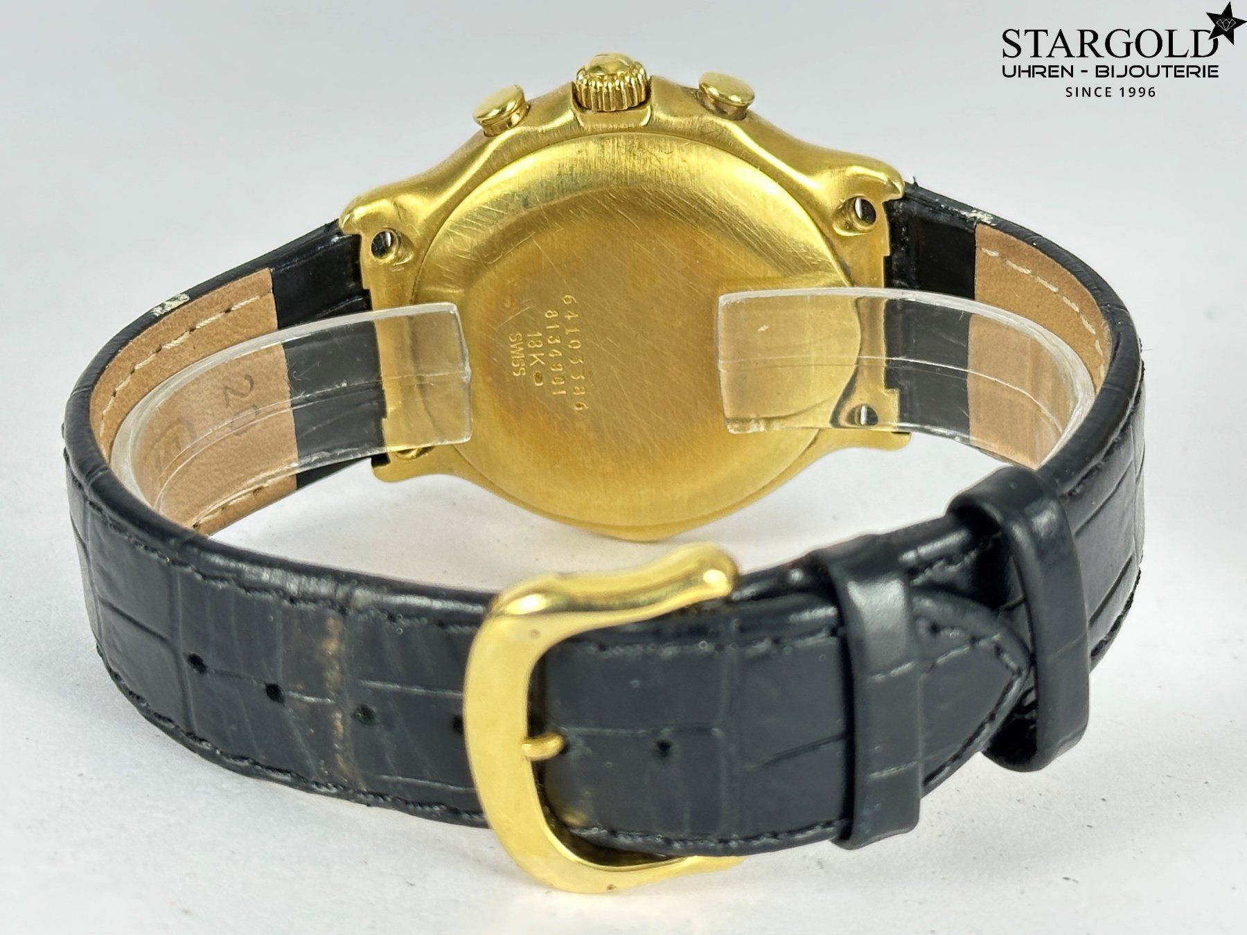 Ebel Uhren: Ebel 1911 Chronograph 18K Gold - 8134901 – Gebraucht aus Zürich von Stargold-Uhren 4