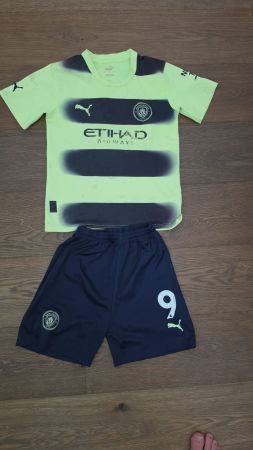 Fussballtrikot Kinder Grösse 152 Manchester City Haaland