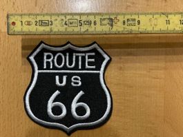 Route 66 Patch Sticker Aufnäher Metal Rock Band 1