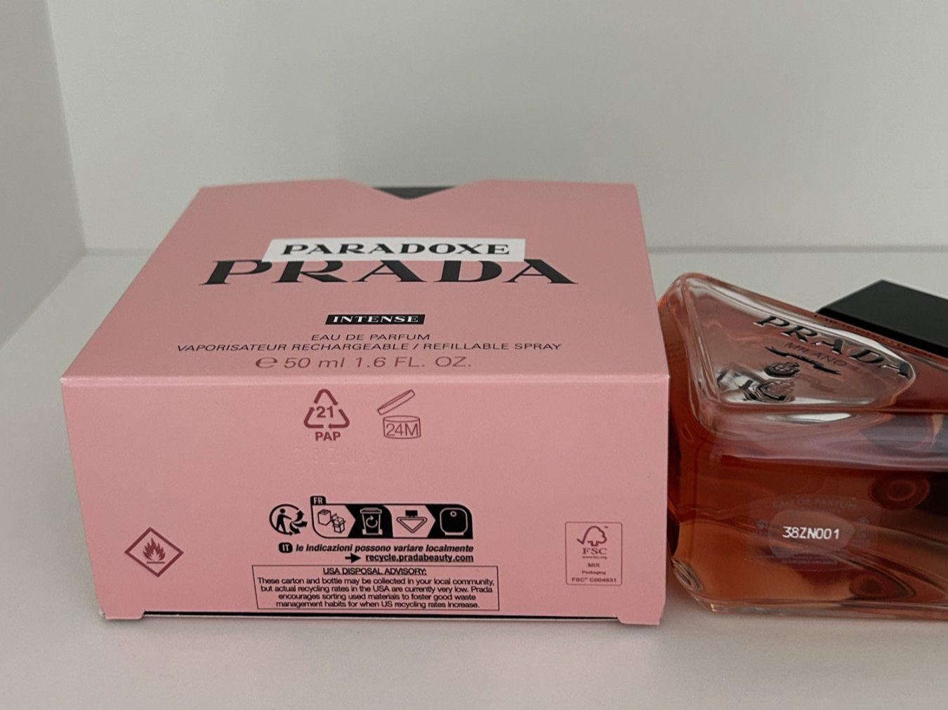 Prada Profumi & Eau de Toilette: Prada Paradoxe Intense Eau de Parfum Spray 50ml – Nuovo (secondo la descrizione) da Rheinfelden venduto da Boutique_Luxe 4