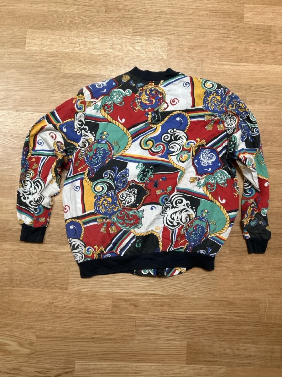 Giacche: Vintage / Retro Sommer Bomberjacke Grösse L – Usato da Luzern venduto da ThrowbackVintage 1