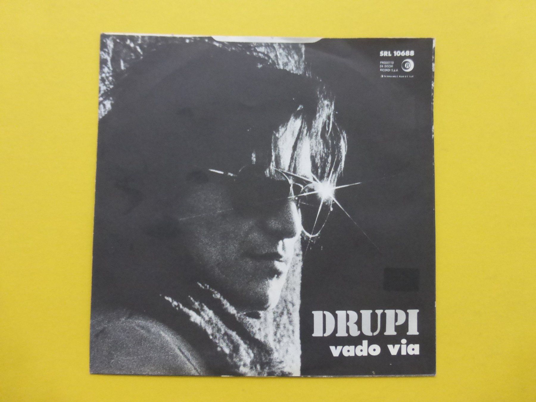 Dischi in vinile: Drupi – Vado Via – Usato da Zürich venduto da Swiss57 1
