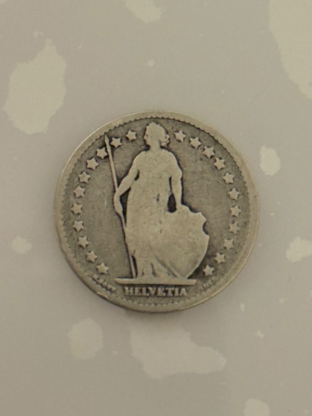 Tutti le monete: 1 Franken 1876  Rar – Usato da Wallisellen venduto da SWISS_SILVER1 1