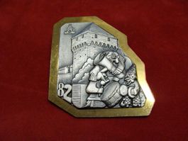 Fasnachtsplakette Luzern GOLD 1982 LFK