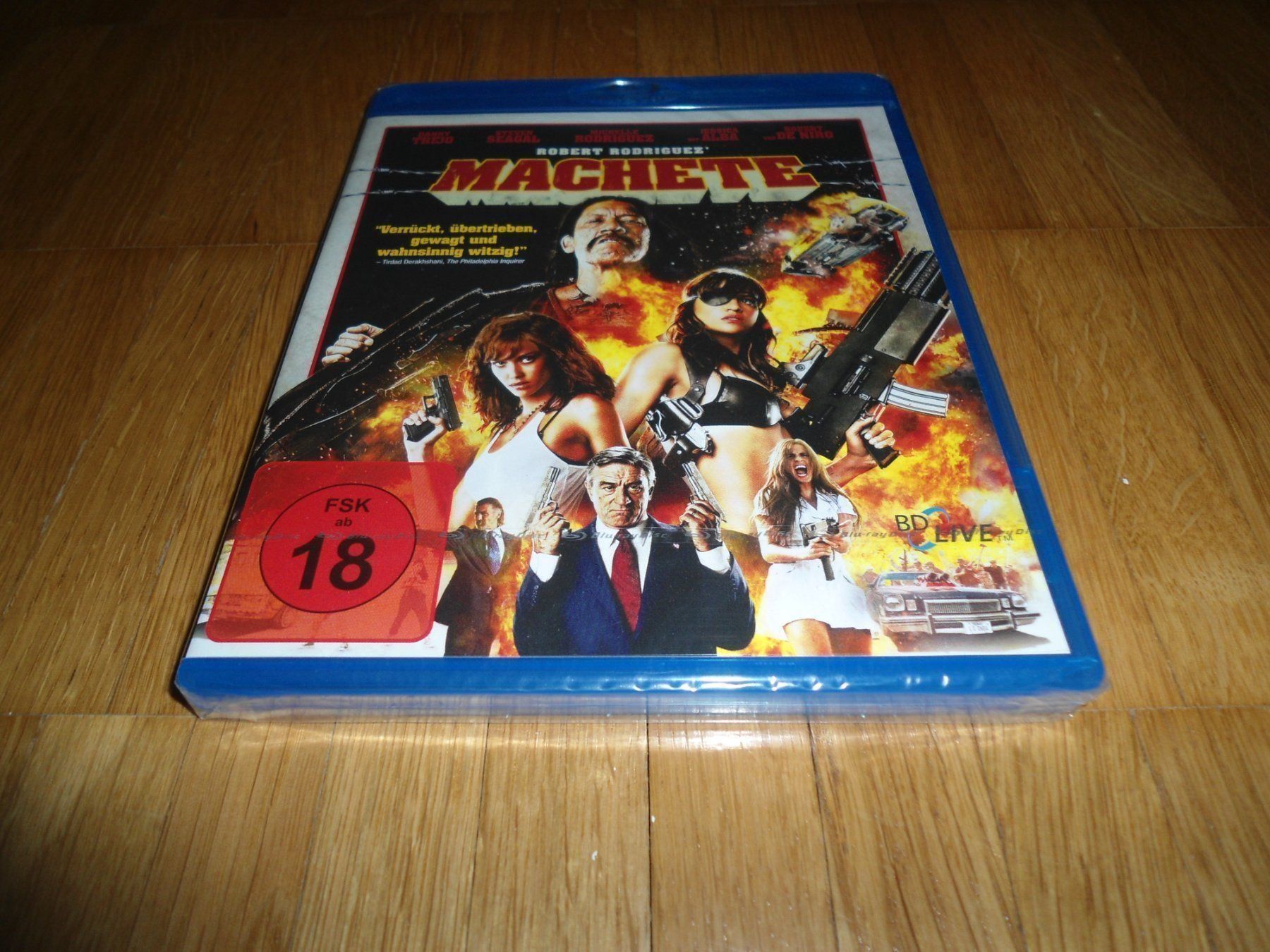 Alle DVDs: Machete - BLU-RAY - UNCUT – Neu und originalverpackt aus Basel von havsok