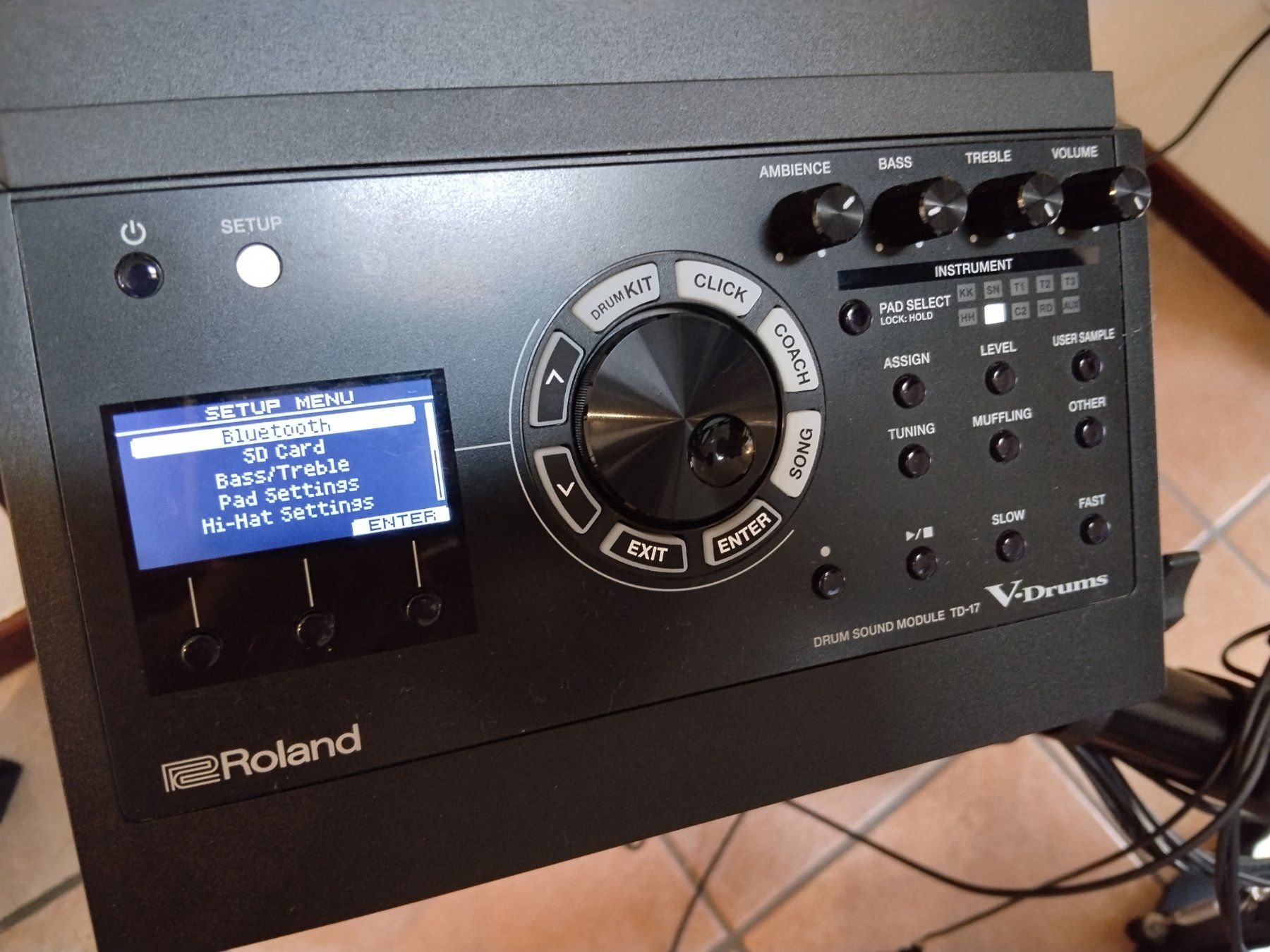Roland Strumenti musicali: Roland TD-17KVX E-Drum + Mapex, casse e sgabello – Usato da Mendrisio venduto da ccl_s9xj 1