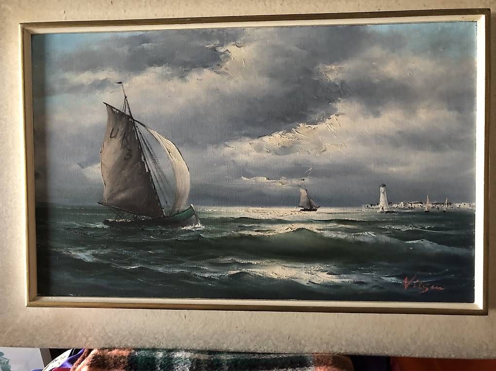 Foto & Immagini: Segelschiff auf See – Usato da Illnau venduto da mei_8cyp