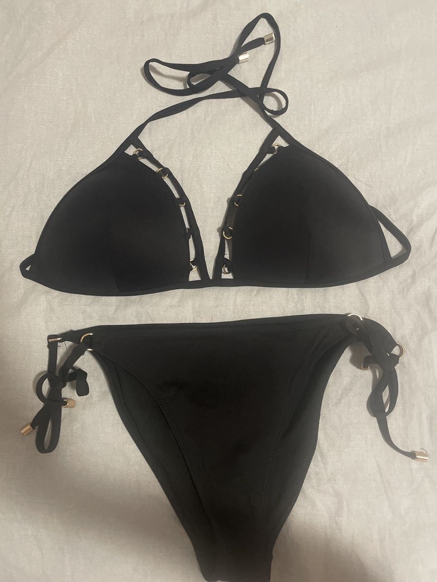 Costumi da bagno & Bikini: Bikini Schwarz gold – Nuovo (secondo la descrizione) da Basel venduto da AnMi22
