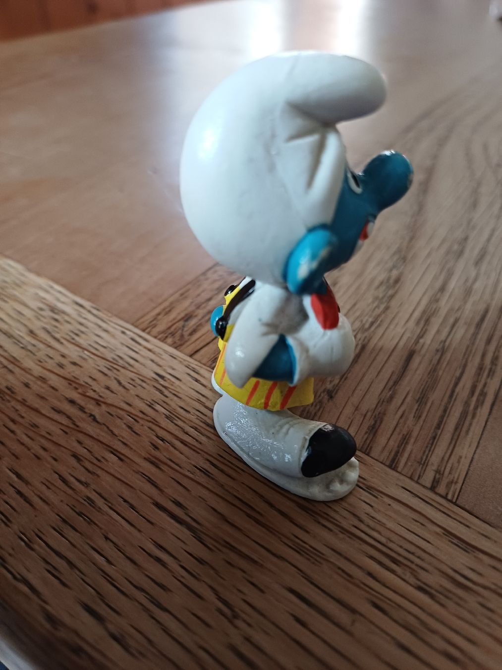 Schleich Statuette: Schlumpf Clown von Schleich 1980 – Usato da Ringoldswil venduto da drache13 2