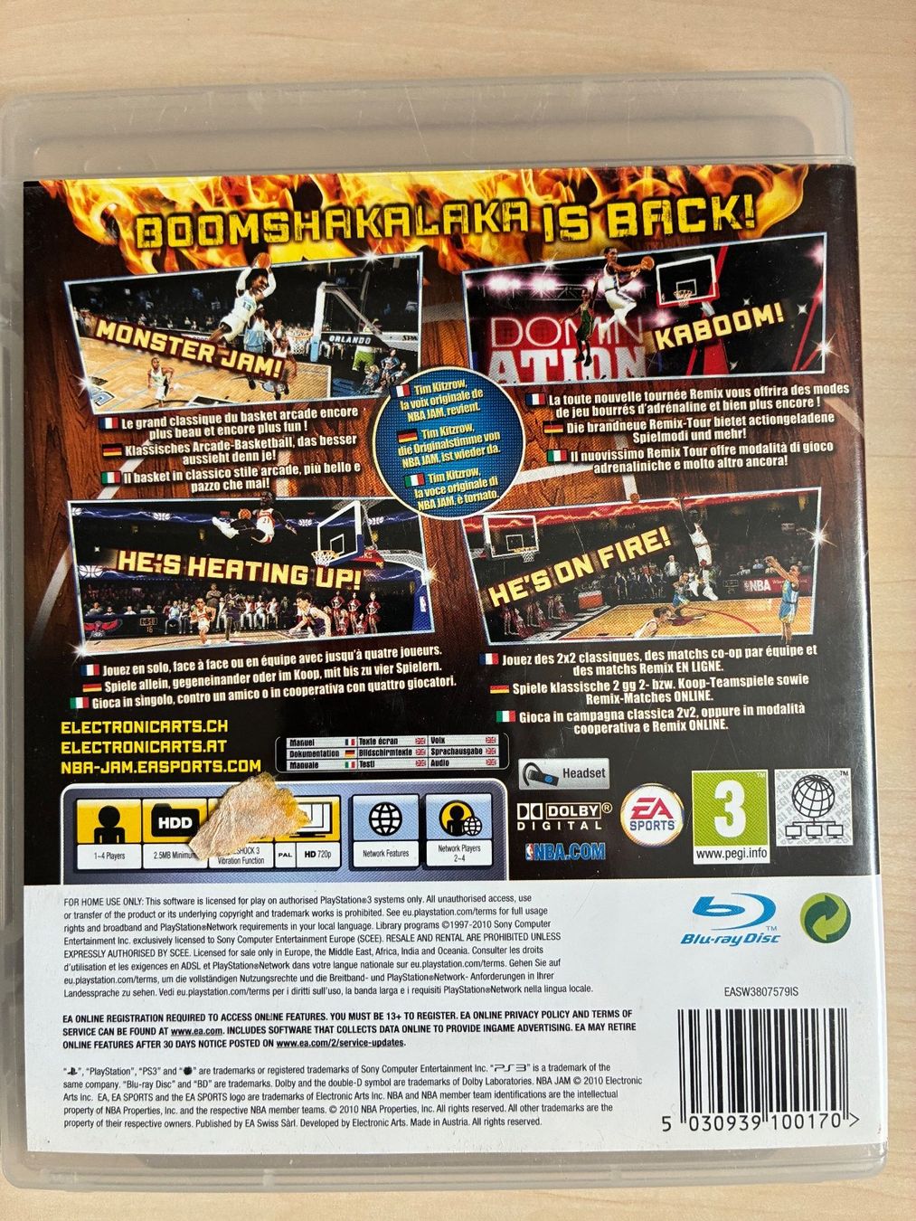 Sony Giochi: NBA JAM PS3 Spiel guter Zustand – Usato da Bubikon venduto da Mibaumi 1