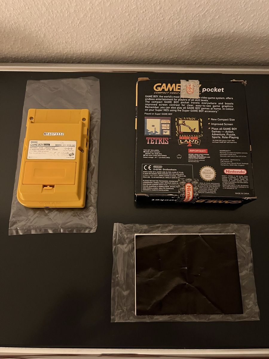 Nintendo Console: Nintendo Game Boy Pocket Gelb OVP – Usato da Schönenbuch venduto da retrohunter 2
