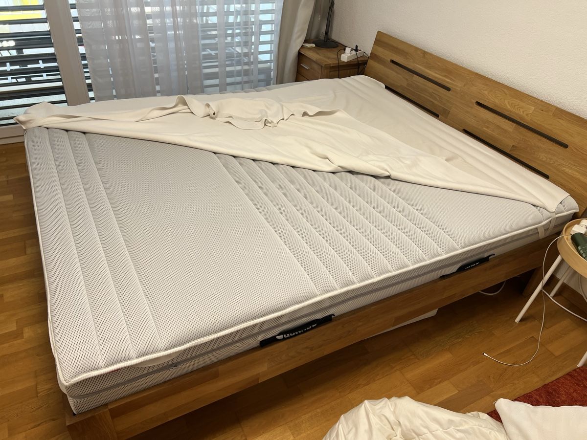Jysk Letti: Bett 1.60x2.00 inkl. Matratzen  – Usato da Dübendorf venduto da Lrab