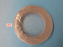 100m T-Draht 1.5mm2 grau Installationsdraht H07V-U