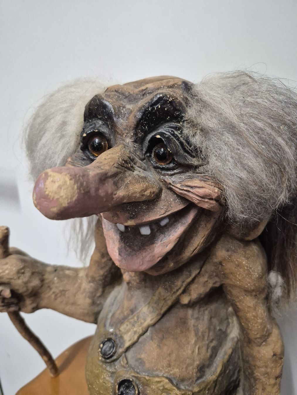 Statuette: Grosser Troll 42cm, Kobold, Statue, Figur, Deko – Usato da Merligen venduto da muss_haben 4