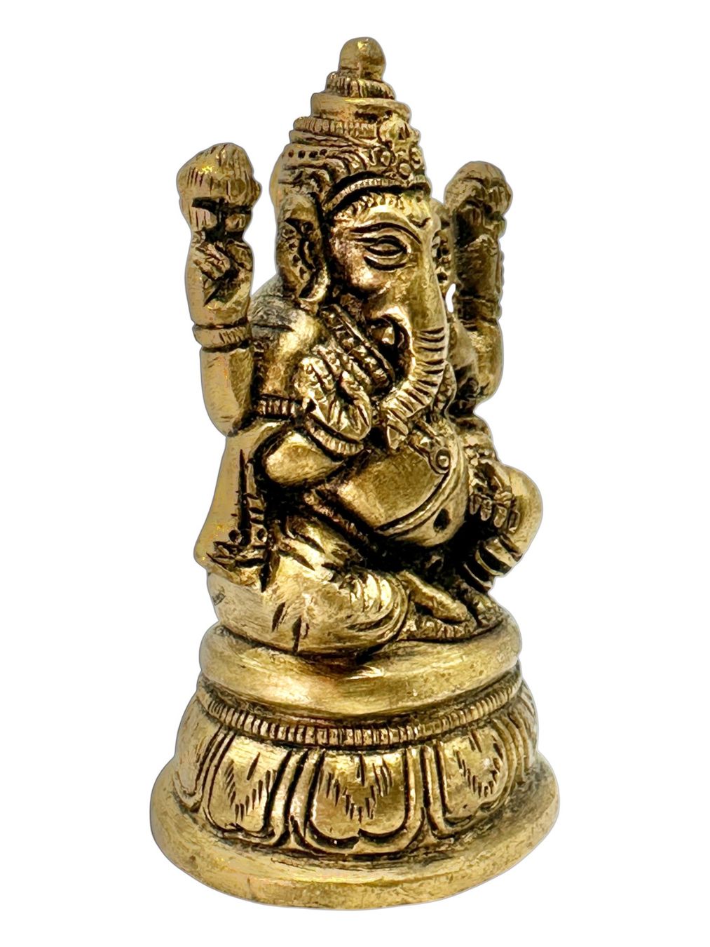 Skulpturen & Statuen: Statuette hindou ancienne Ganesh en bronze – Gebraucht aus Morges von mod_q7tt 4