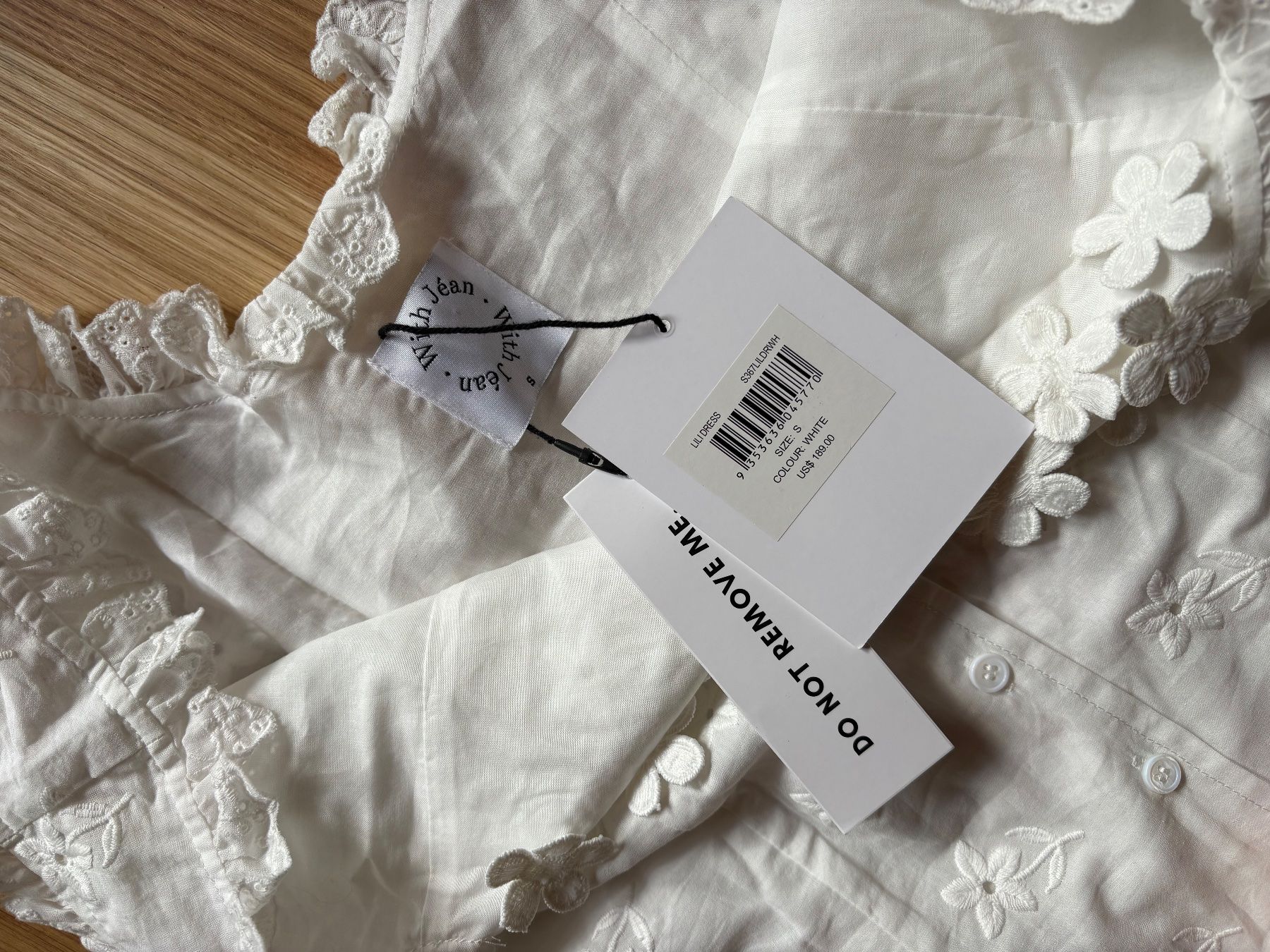Kleider: With Jean, Lili dress white – Neu und originalverpackt aus Birrhard von nsalse 5