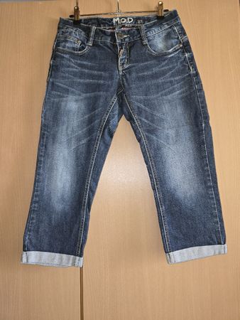 Jeans 3/4 corsaire, taille 27, M.O.D