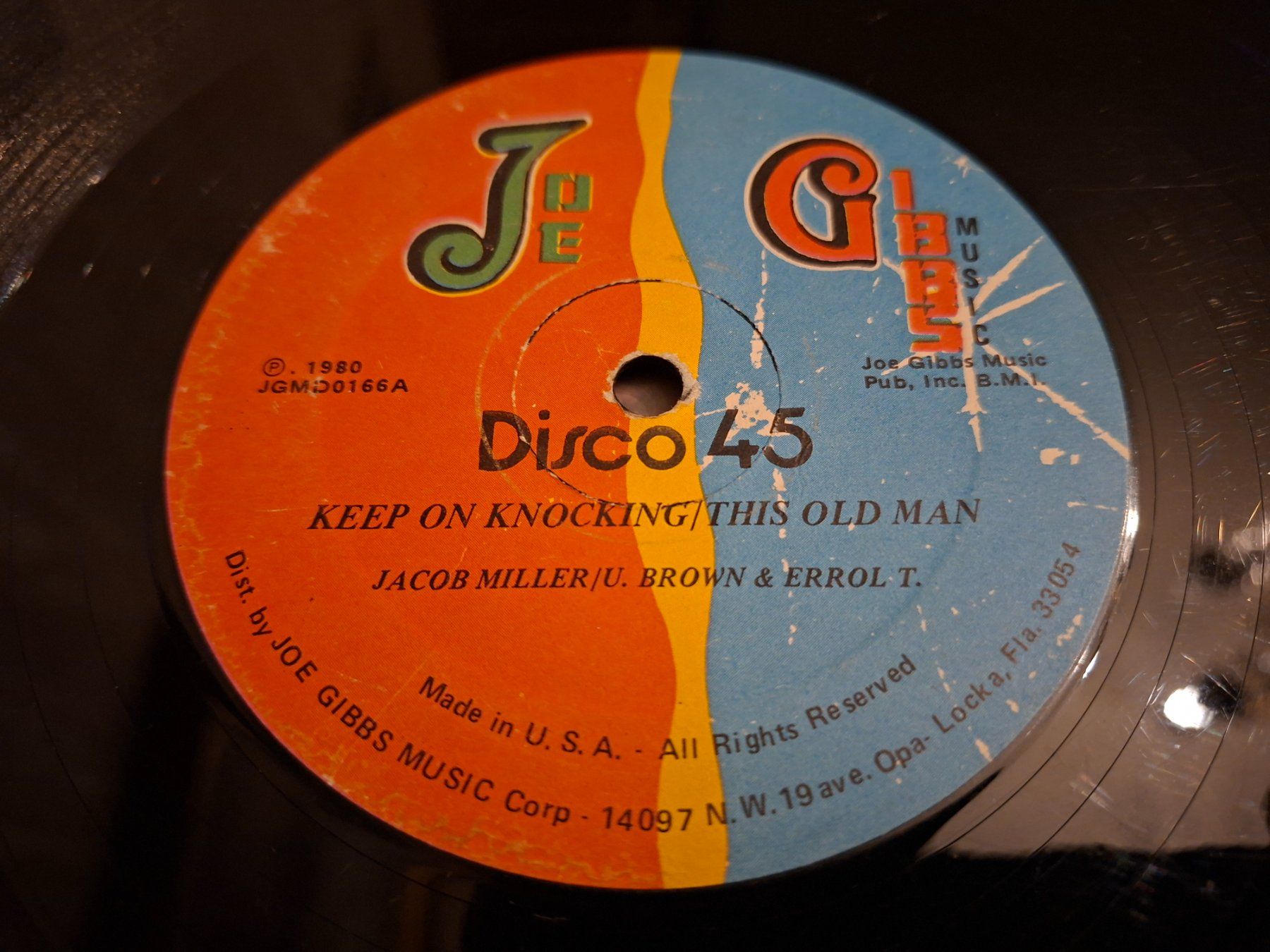 Dischi in vinile: Reggae Maxi 12" - Jacob Miller - Keep On Knocking - 1980 – Usato da Bernex venduto da Wannabehasbeen01 4