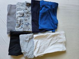 8x Trägershirts / Unterhemd Gr. 98 / 104
