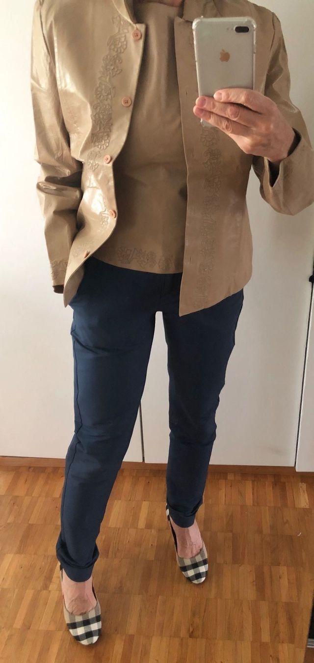 Giacche: Blazer, der mit einem Gilet aus Echtleder – Nuovo (secondo la descrizione) da Adliswil venduto da Jessik0 2