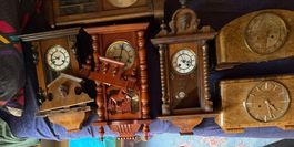 🕰️ Sammlungsauflösung: 8 Pendulen, Regulatoren, Kaminuhren