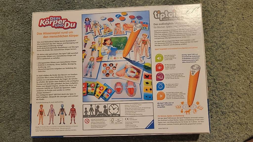 Tiptoi Giochi: tiptoi dein Körper und du – Usato da Adliswil venduto da teuflchn 1