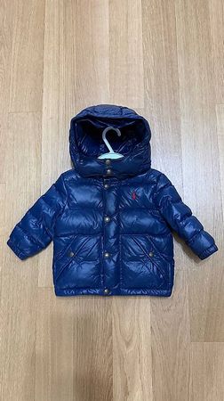 Polo Ralph Lauren Daunenjacke- Kinder-Größe 12M - Origina