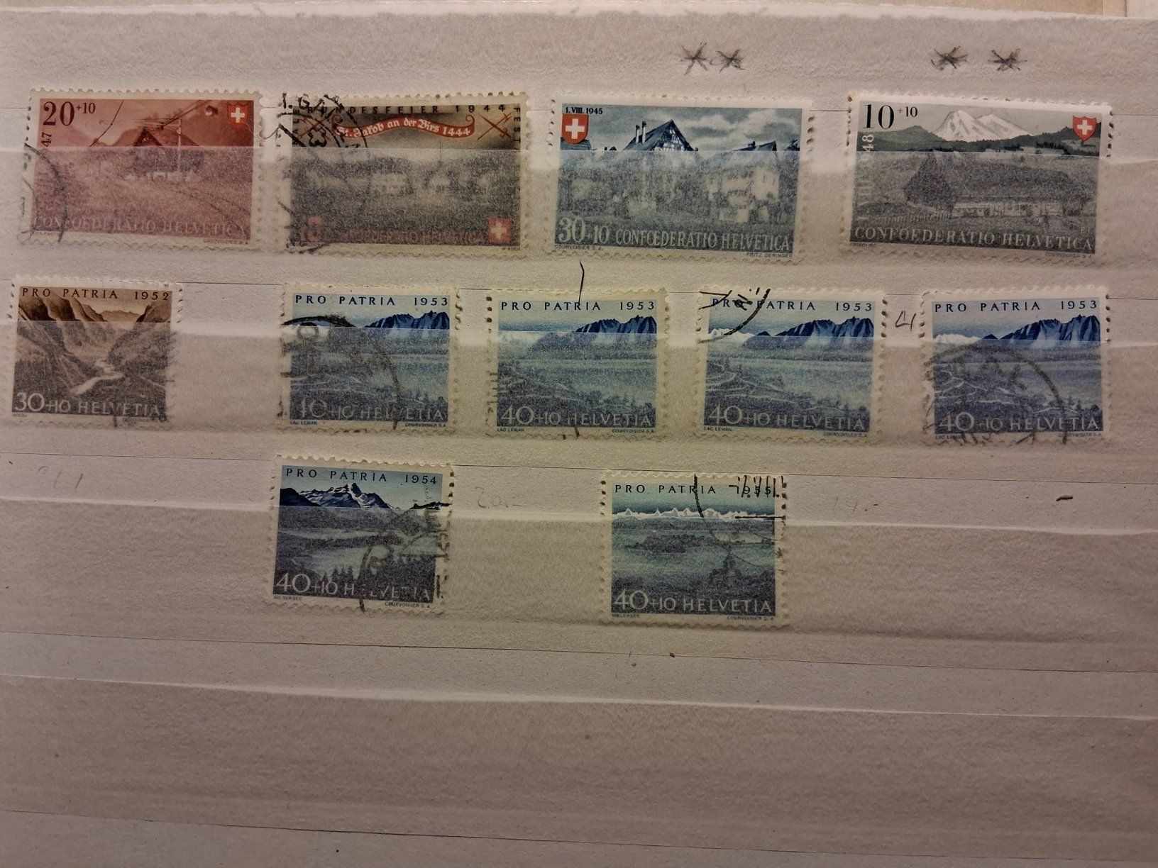 Alle Briefmarken: PP Restlot – Gebraucht aus Buchs SG von Tigeradler