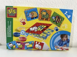SES Creative Mein erster Finger Malset Tiere für Kinder