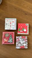 Set Papierservietten 33x33 Weihnachtsmotive (120 Stück) NEU