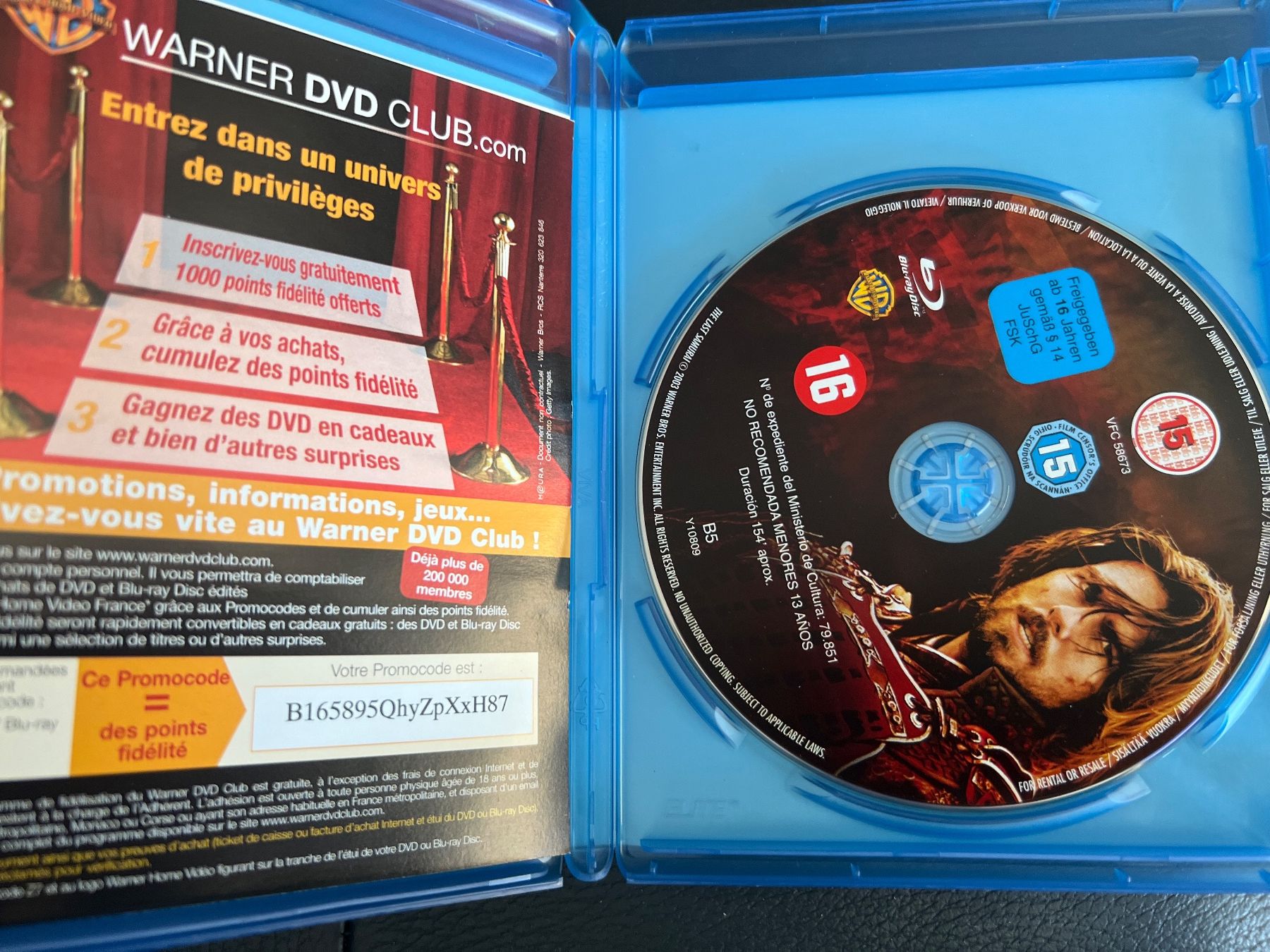 Alle DVDs: Blu-ray « Le dernier Samouraï » français anglais allemand – Gebraucht aus Bouveret von Feelgoodtrading 3