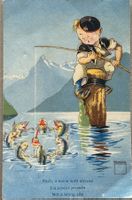 Humor, Minouvis, Senn, Fischen