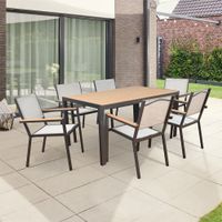 23643 - Esstischgruppe Garten- Sitzgruppe CARLOS NUNEZ