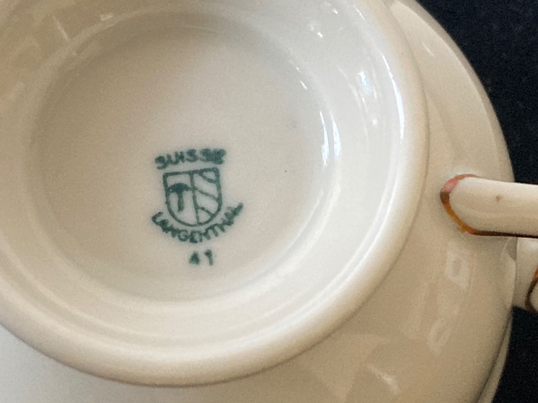 Tasses: 3 Mocca Tässchen Langenthal 1941 – D'occasion à Zürich par Chaeffeler 4