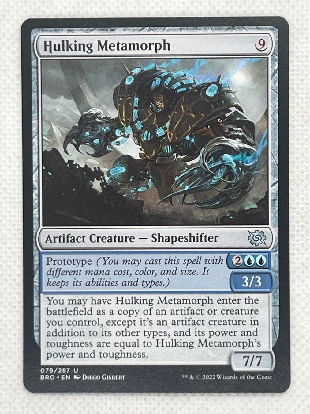 Magic The Gathering Carte collezionabili: Magic the Gathering Karte - Hulking Metamorph – Usato da Hinterkappelen venduto da Kim1992