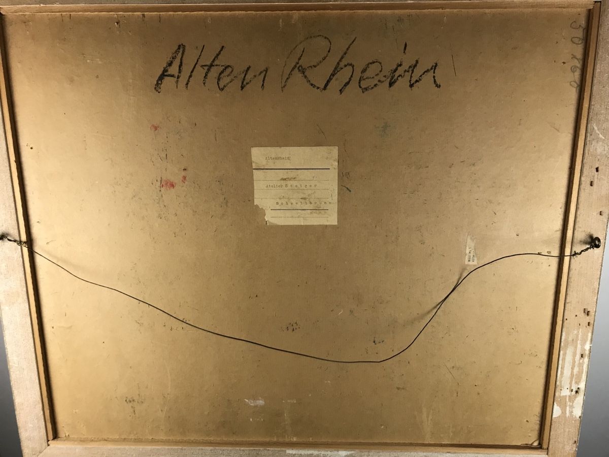 Gemälde: STEIGER JAKOB  1947 Altenrhein – Gebraucht aus Wolfhalden von SecondAntique 6