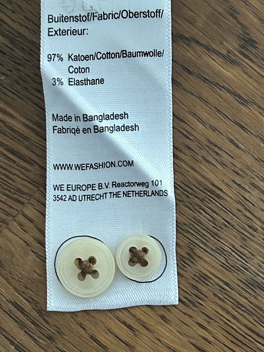 We Camicie: WE Herren Hemd braun gemustert Grösse XS – Nuovo (secondo la descrizione) da Wolhusen venduto da eve_m6cg 7