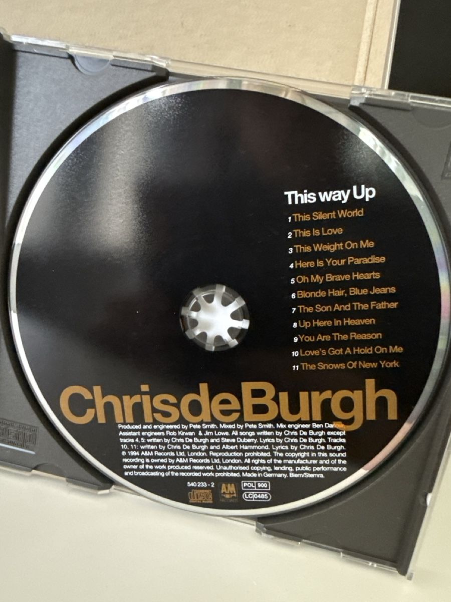 CD: Chris de Burgh This Way CD gebrauchter Zustand – Usato da Zuzwil SG venduto da Boho-Style 2