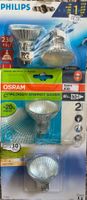 2x Philips & 1x Osram Halogen Lampen - Neu & OVP 💡