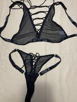 Chic e elegante Lingerie sexy con lacci, taglia M/L-nuovo